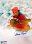 Johnny Bench signed photo