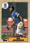 1987 Topps Card 170 Bo Jackson RC