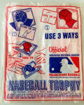 1969 Fleer Trophy Wrapper back