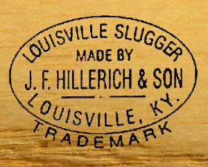 1897 - 1911 J.F. HILLERERICH & SON TRADE MARK