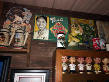 Baseball Collectibles Room Display