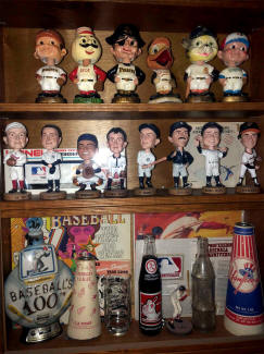 Baseball Bobble Head Display