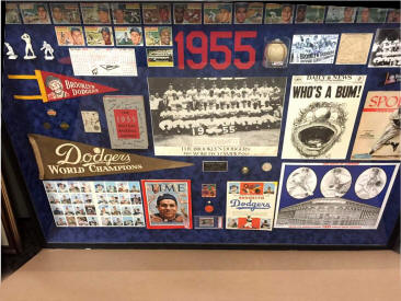 Dodgers Shadow box Dosplay room